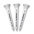 Subetee Long Plastic Golf Tees with Super Teflon Slip-Out Tip for Longer Drives, 3-Pack, White, 3 1/4", SUBE-L-WH – Golf Accessories, Made in Japan
