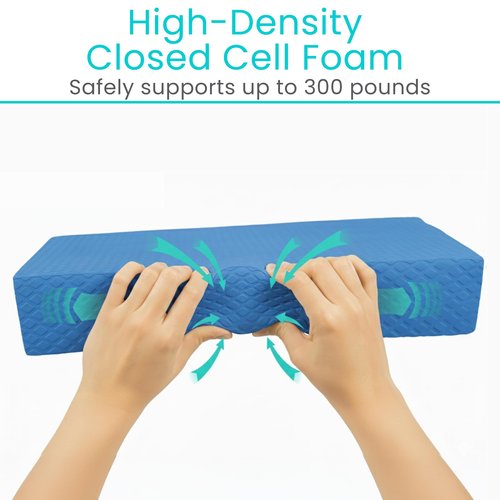 Vive Balance Pad - Foam Board Yoga Mat Block for Physical Therapy, Stability, Workout, Knee and Ankle Exercise - Equipment for Strength Training, Rehab - Large Floor Pad for Adults, Kids