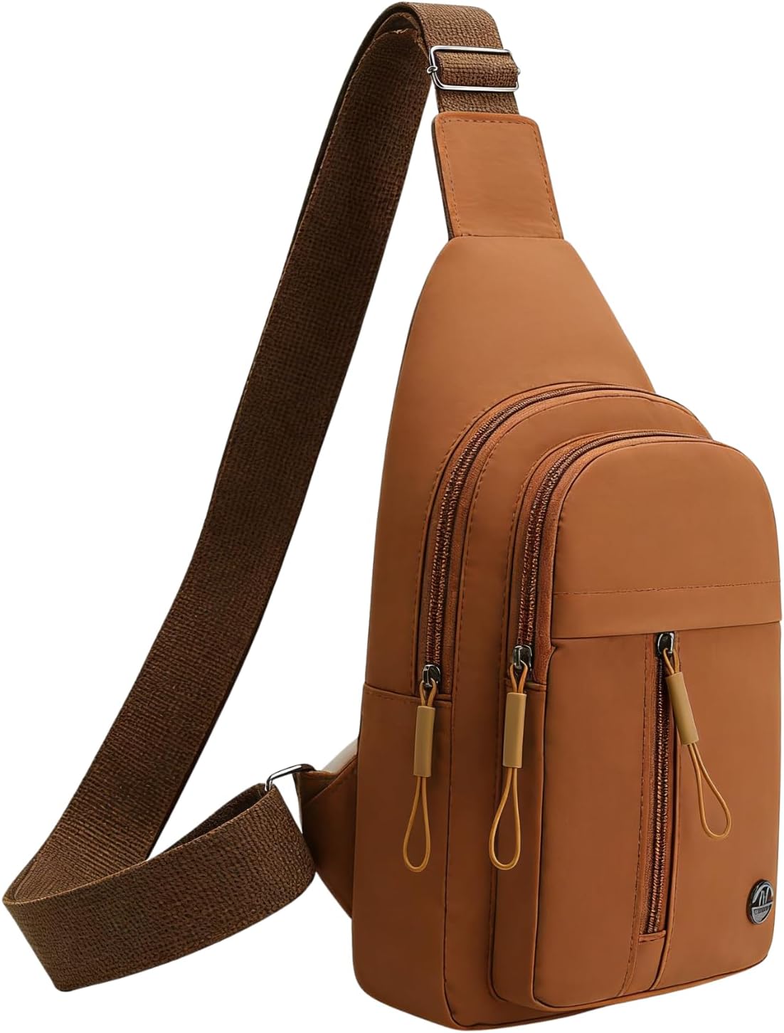 Skiennix Casual Sling Bag - Stylish Lightweight Crossbody Daypack for Travel | Brown