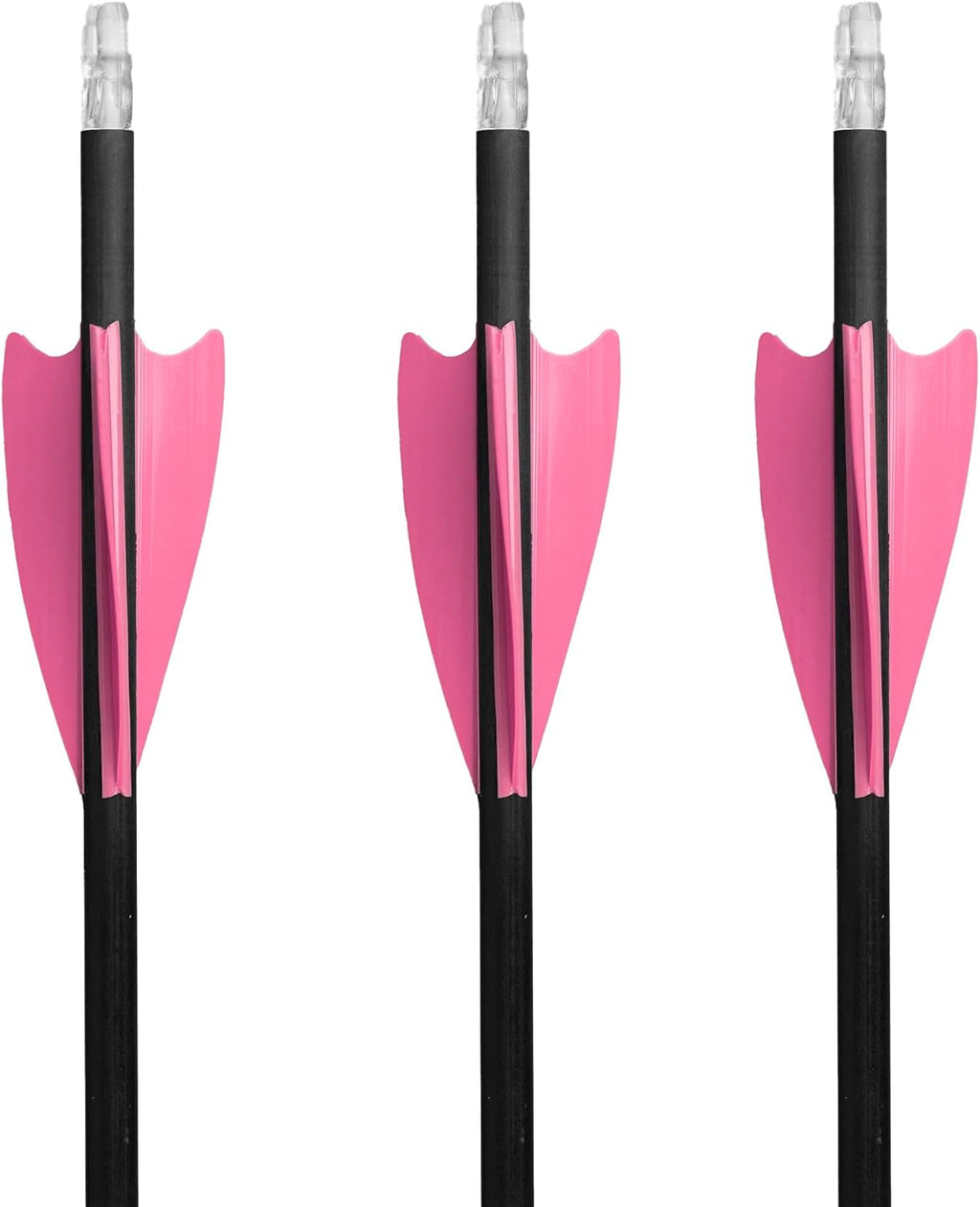 TAC Vanes 1.75" Matrix Arrow Vanes - Durable Pink Archery Fletching for Compound & Crossbow | 100 Pack