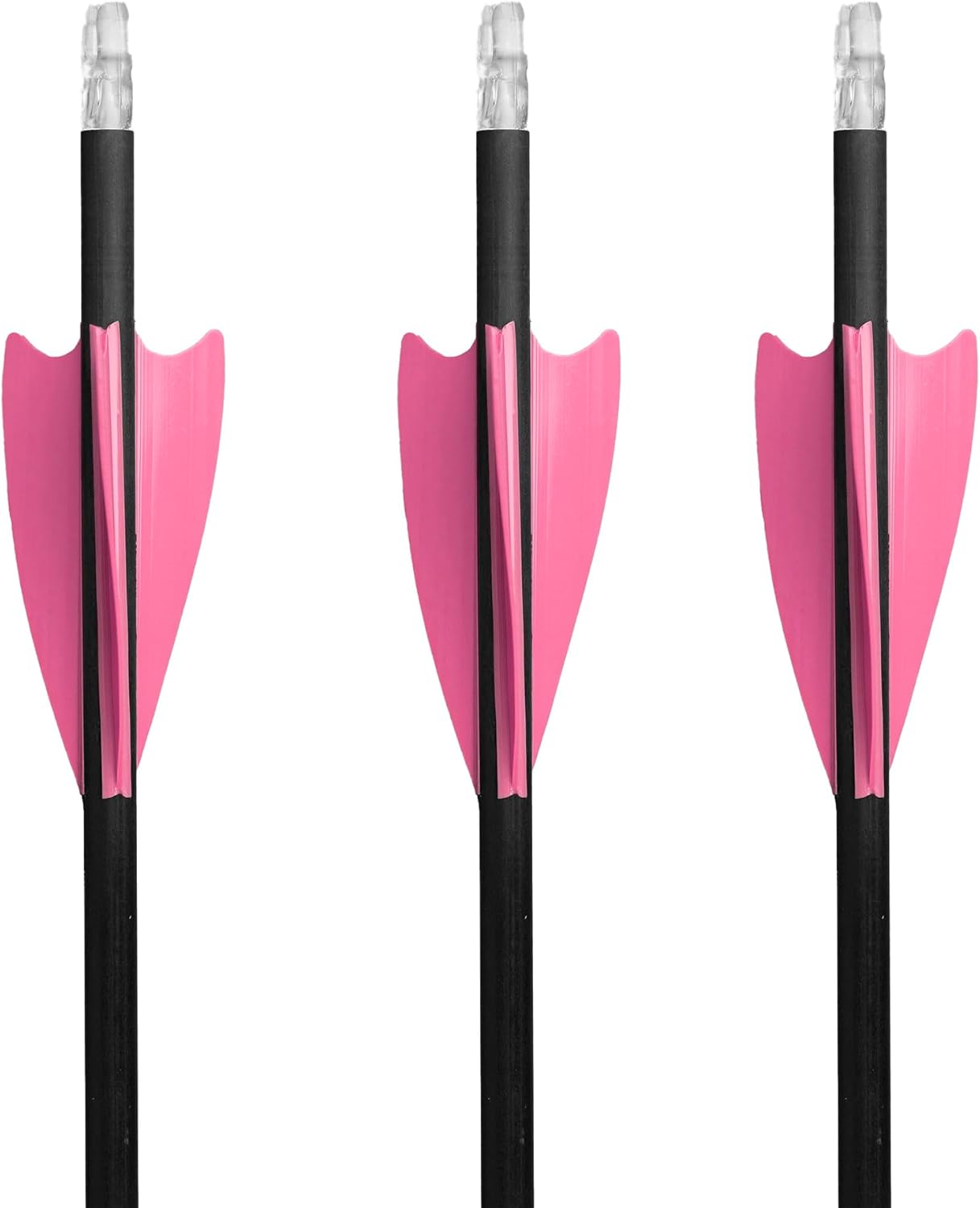TAC Vanes 1.75" Matrix Arrow Vanes - Durable Pink Archery Fletching for Compound & Crossbow | 100 Pack