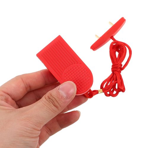 VANZACK 1pc Treadmill Emergency Stop Key Dual Insert Design Compatibility for Fitness Equipment Reliable Safety Mechanism for Running Machines Essential Treadmill Accessory