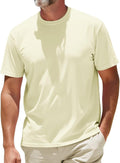 Skiennix Men's Crewneck T-Shirt - Moisture-Wicking, Soft & Breathable Casual Tee | Relaxed Fit, Short Sleeve