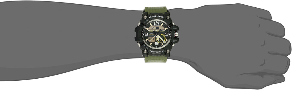 Casio Men's GG-1000-1A3CR G Shock Analog-Digital Display Quartz Green Watch