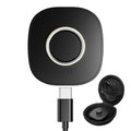WONJOY Charger Compatible with Oura Ring 4, Fast Charging Dock with USB-C Cable for Oura Gen 4 Smart Ring (Black, Size 11)
