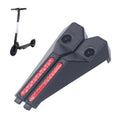 Uxsiya 1 Pair Electric Scooter Rear Wheel Cover with Reflective Strip for GOTRAX Scooter