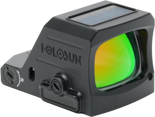 Holosun 407C/507C-X3 Series Red Dot Sight - 2 MOA Dot & 32 MOA Circle, Solar, RMR Footprint