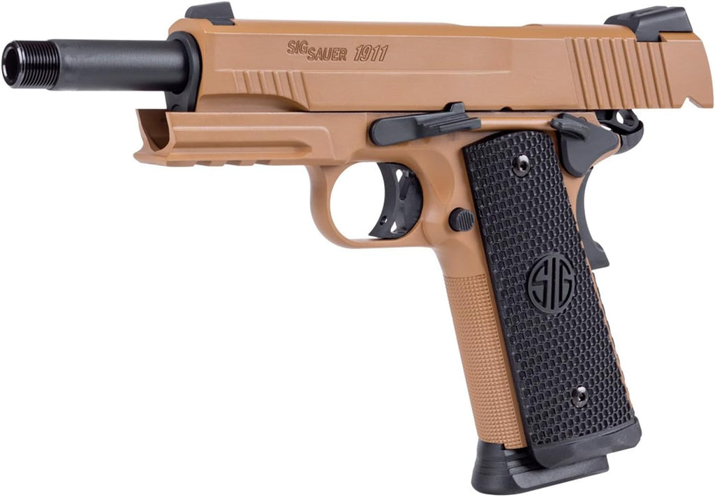 Sig Sauer 1911 Emperor Scorpion Air Pistol - 4.5mm CO2-Powered Semi-Auto with 17rd Magazine