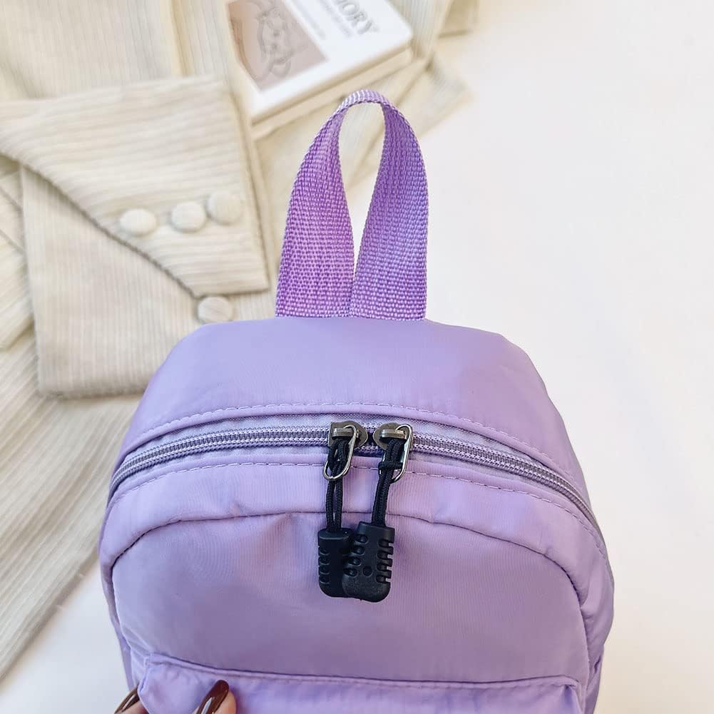 Skiennix Casual Mini Backpack - Fashionable Preppy Style for Women | Butterfly Design