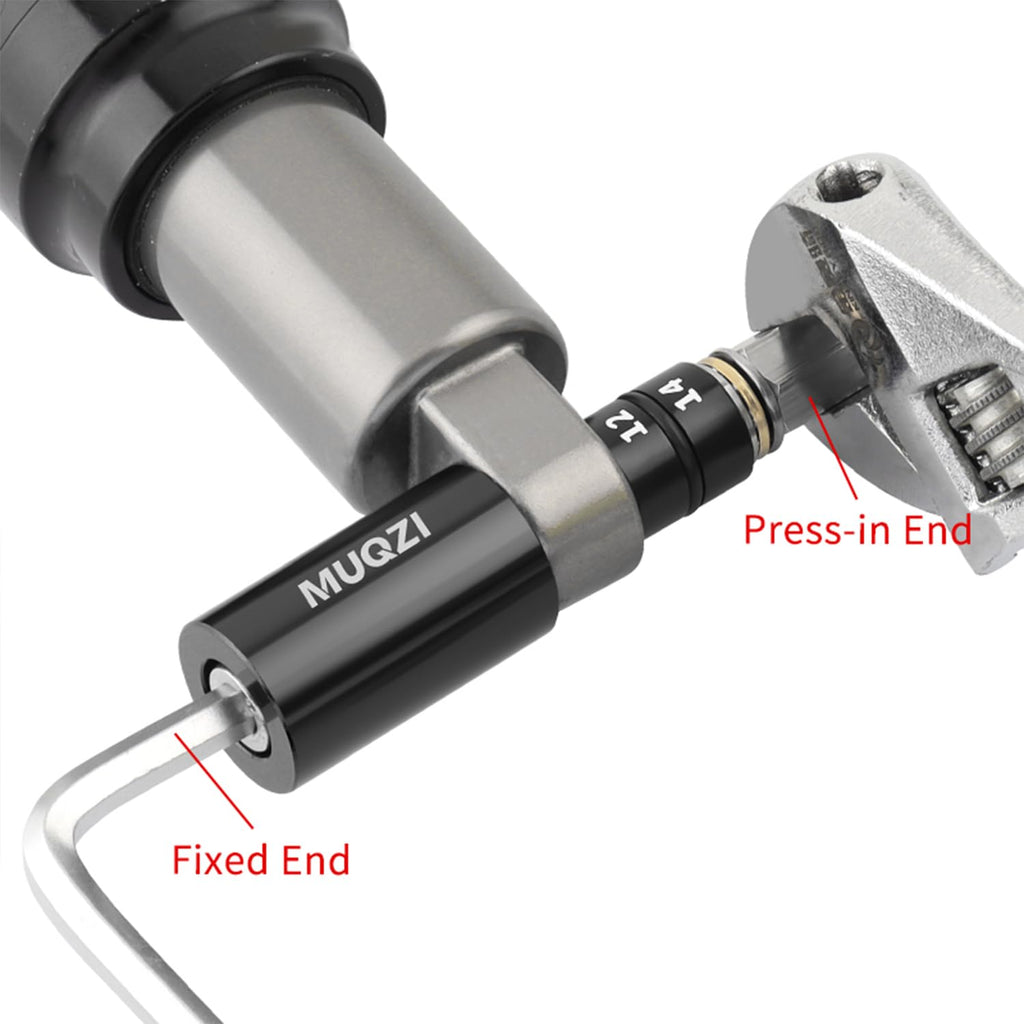 YUTUING Rear Shock Bearing Bushing Tool Kit, MTB Rear Shock Bearing Bushing Replacement Installation and Removal Tool for Mountain Road Bicycles Rockshox Fox, Black