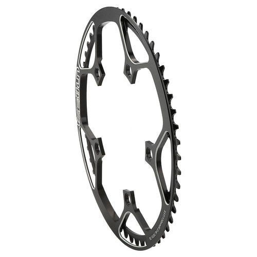 Aluminum Alloy Chainring, Mountain Bike Front Chainring, Single Speed 53T (Black)