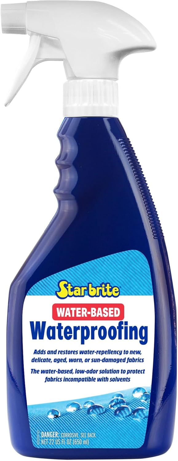 STAR BRITE Low-Odor Waterproofing - Restores Water-Repellency & UV Protection for All Fabrics