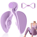 Kmise Thigh Master Thigh Exerciser,Pelvic Floor Muscle Trainer,Kegel Trainer for Postpartum Rehabilitation, Arm/Leg/Hip/Inner Thigh Exercise Workout Equipment for Women Come with 8-Shaped Tension Band