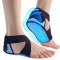 Skiennix Plantar Fasciitis Relief Ice Packs - Adjustable Hot & Cold Therapy Wraps for Heel Pain Relief | 2PCS