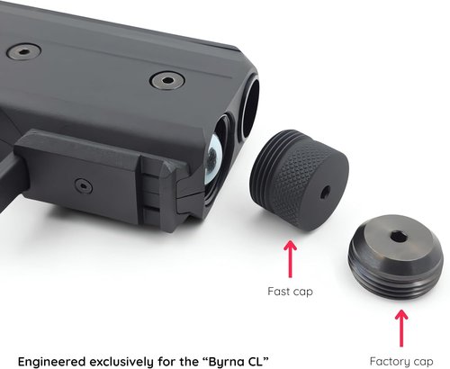 Fast Cap CO2 Adapter - Quick Release for BYRNA CL Compact Cartridges | Black Accessory