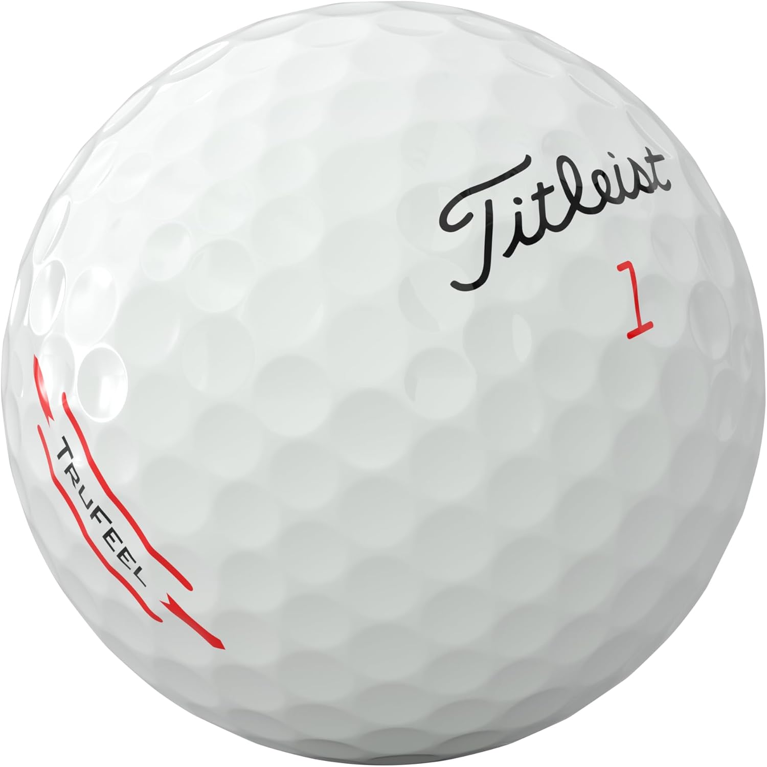 Titleist TruFeel Golf Balls - Exceptional Distance & Soft Feel - 1 Dozen Pack