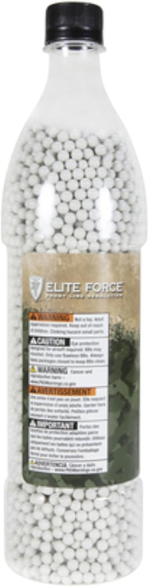 Elite Force Premium 6mm Airsoft BBs - .25 Gram, 2700 Count for Ultimate Precision