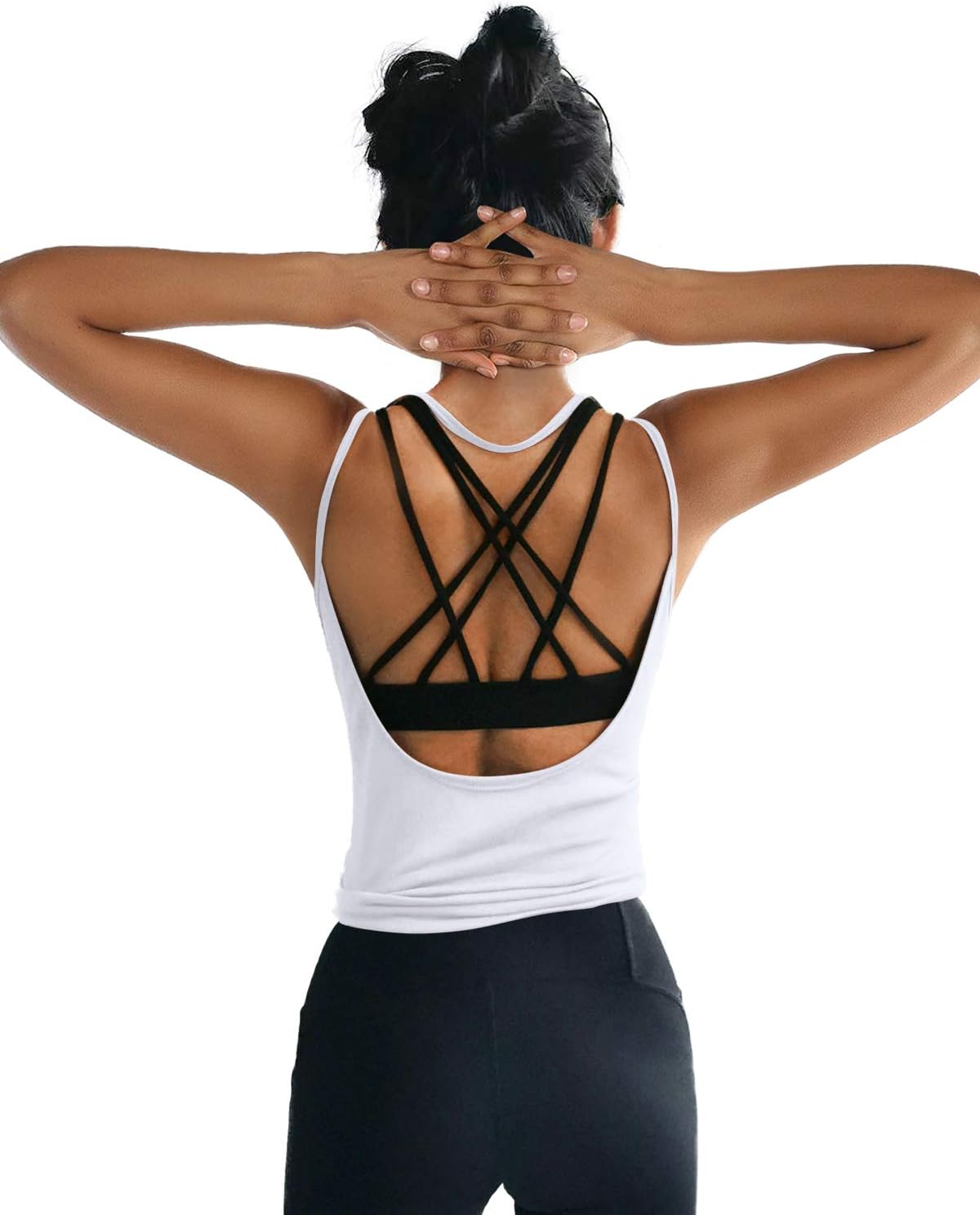 OYANUS Women's Backless Yoga Tops - Sexy Summer Activewear for Gym & Running | Lightweight & Comfortable