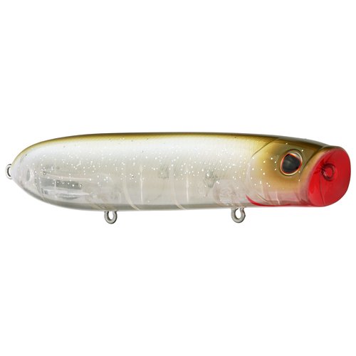 Berkley Cane Walker Topwater Fishing Lure, Olive Shad, 5/7 oz, 110mm Topwater, Heavy Tail Weight for Long-Distance Casting, Equipped with Fusion19 Hook