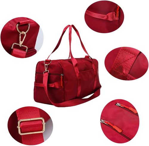 KARRESLY Sports Gym Bag - Versatile Travel Duffel with Wet Pocket & Shoe Compartment | Green
