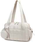 CAMTOP Mini Gym Bag - Quilted Sports Duffel with Wet Compartment & Coin Purse | Ideal for Dance & Yoga
