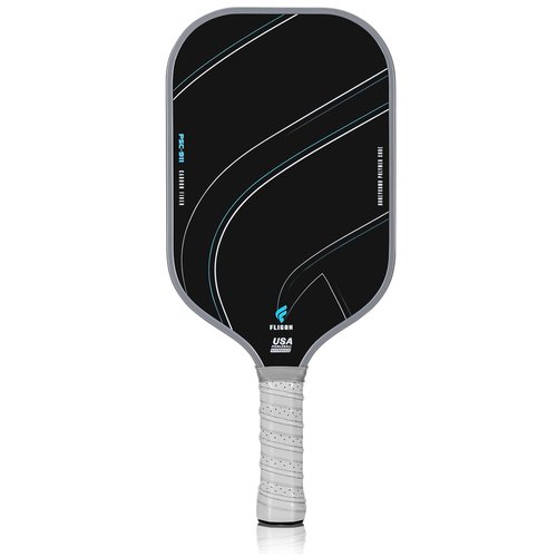 Fligon Pickleball Paddles Carbon Fiber T700 Surface USAPA Approved Pickleball Paddle Enhanced Grip & Spin Featuring 16MM Polypropylene Honeycomb Core Perfect for Beginner and Advanced Players（Grey）