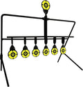 Atflbox Airgun Pellet BB Gun Targets - 6 Steel Resetting Targets for .177 Caliber Shooting