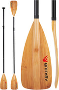 Abahub SUP Paddle - Adjustable 3-Piece Lightweight Paddleboard Oars | Aluminum Alloy Shaft 68"-84" - Multiple Colors Available