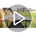 Lightweight Aluminum Folding Camping Table 37x22 Inches Portable Outdoor Dining & Picnic