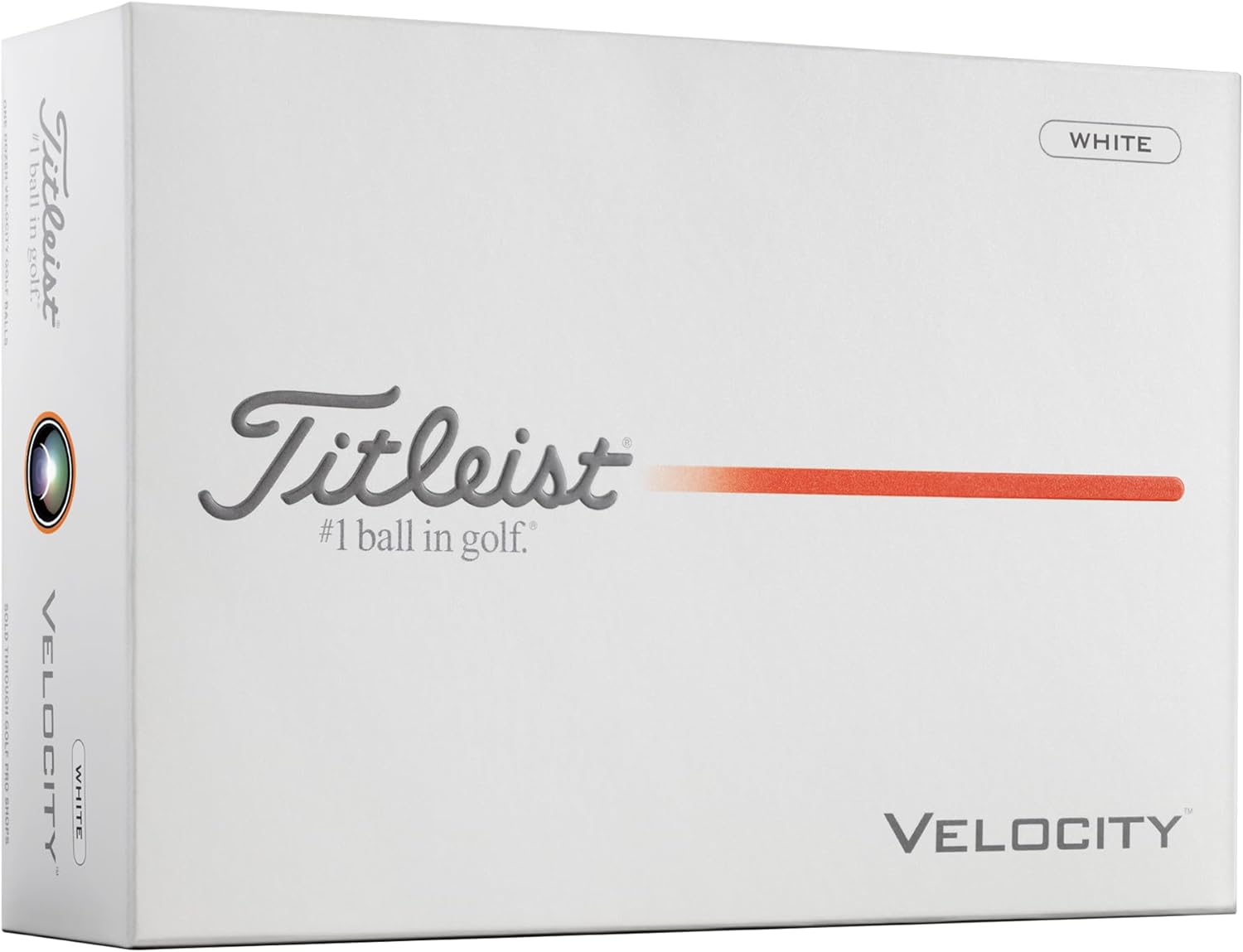 Titleist Velocity Golf Balls - High Performance Distance | One Dozen Pack