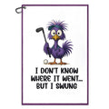 Juoqg I Don't Know Where It Went Golf Towel, Funny Birdie Golf Bag Towel With Clip, Golfing Accessories for Women, Sport Towels for Player, Golfing Gifts for Daughter Sister, Birthday Gifts for Golfer
