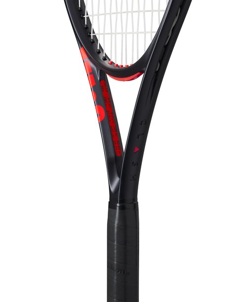 Wilson Clash 100L V3 Strung Adult Performance Tennis Racket - Grip Size 1-4 1/8", Strung with Sensation 16 Natural at Mid Range Tension