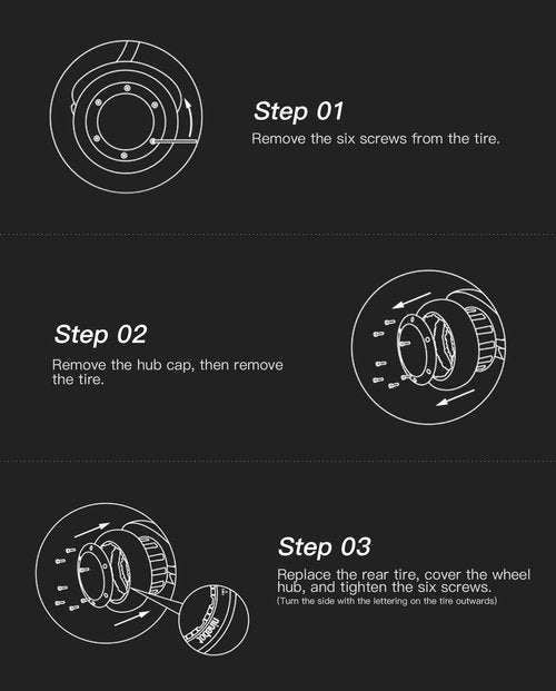 stio Comfort Tire for Electric GoKart Pro and Gokart Bundle Rear Tire Kit, Compatible with Ninebot by Segway S-MAX Self Balance Scooter,Gokart(with Ninebot S Max),Go kart PRO Tyre Original Accessories