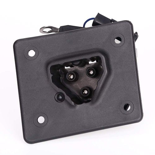 10L0L Golf Cart 48V Charger Receptacle for EZGO RXV & TXT, OEM# 602529 613304