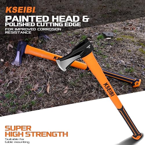 KSEIBI 274178 36-Inch Wood Splitting Axe - Heavy-Duty Log Splitter