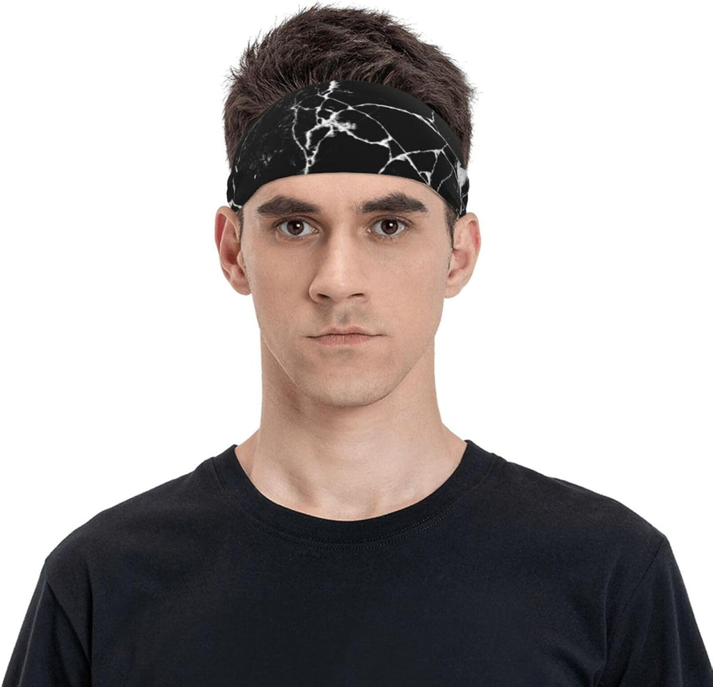 Skiennix Sports Sweatband - Absorbent Headbands for Men & Women | Ideal for Running, Yoga & Fitness