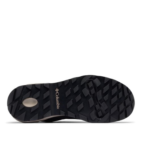 Columbia Mens Newton Nimble Leather, Black/Kettle, 11