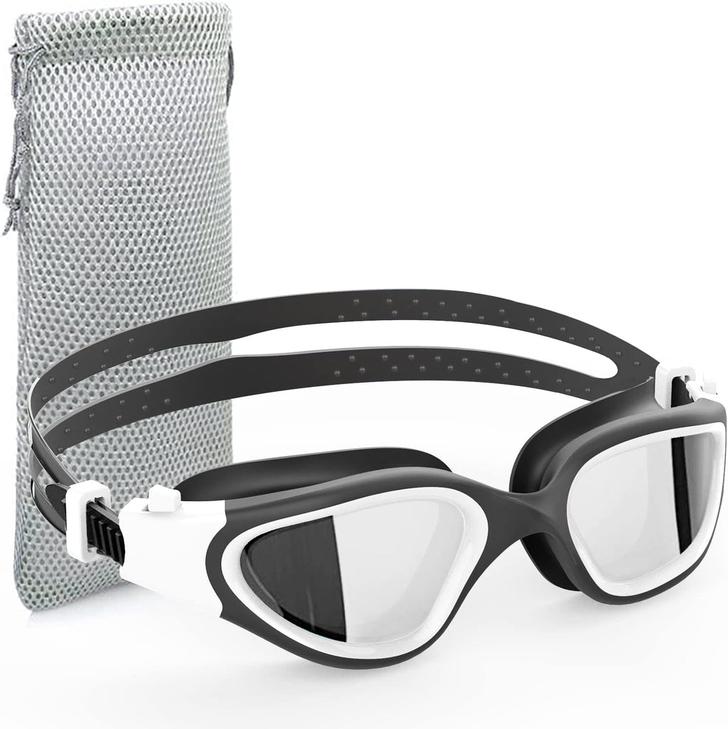 Polarized Swim Goggles by [Brand Name] - Anti-Fog & UV Protection for Men and Women