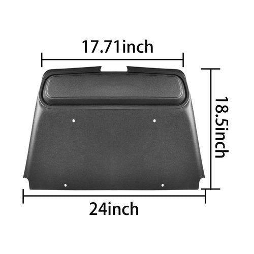 HEOHOU Golf Cart Front Shield for EZGO TXT,Golf Cart Front Shock Shield Cover Bumper Guard,OEM 27166G04