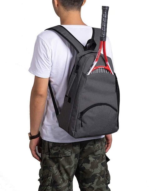 QCWN Tennis Bag，Tennis Backpacks & Pickleball Bags for Men, Women & Kids，Tennis Racket Backpack/Bags to Hold 1 or 2 Racket Sport,Raquet Carrier for Balls, Pickleball Paddles, Badminton Rackets.