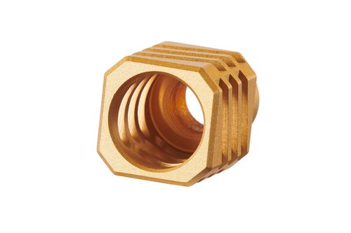 Lancer Tactical Skeletonized Thread Protector [14mm CCW] (1, Gold)
