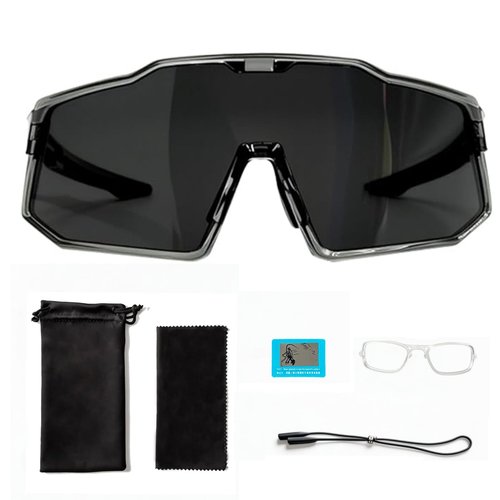 ActHose Polarized Sports Sunglasses for Men Women, UV Protection Lightweight Goggles for Driving Fishing Cycling Running