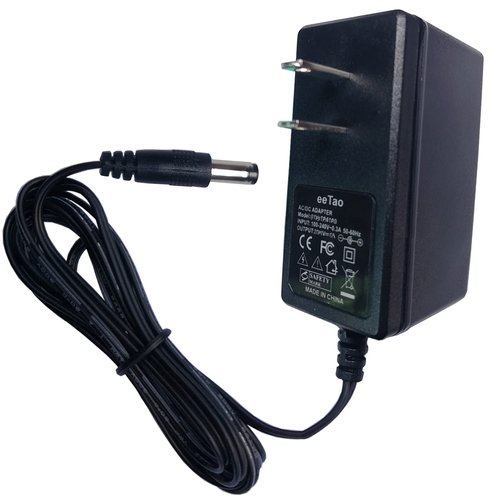 eeTao 12V Replacement Charger Compatible with FanttikRide 12V N7 Pro Electric Wiggle Car Ride On Toy Rechargeable Battery Power Supply Cord Cable