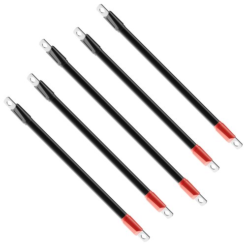 CLUBRALLY Golf Cart Battery Cables, 4 Gauge EZGO Battery Cables for 1994-Up EZGO TXT/Medalist 36 & 48Volt Golf Carts
