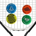 4 Pcs Spicy/Aggressive Reminder to Keep You On Your Tennis Game- Tennis Vibration Dampener,Racket Dampener to Reduce Vibration,Relieve Symptoms of Injury,The Best Tennis Gift for Every Player and Team