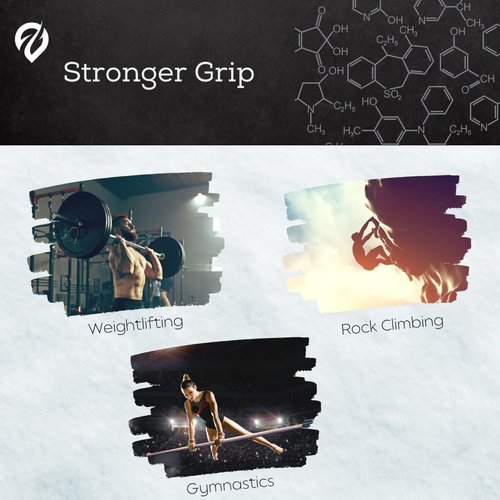 Liquid Chalk - Mess-Free Gym Chalk for Weightlifting, Rock Climbing & More | Sweat Resistant, Long-Lasting Grip