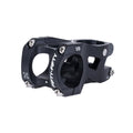 FIFTY-FIFTY Aluminum Alloy Mountain Bike Stem for 1-1/8 Steer Tube 31.8mm Handlebar, Short Handlebar Stem for All Mountain, MTB, Downhill, Freeride(35mm, Black)