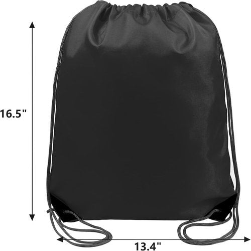 BeeGreen Drawstring Backpack - Reflective Cinch Sack for Gym & Sports | 20, 30, 50 Pack Options