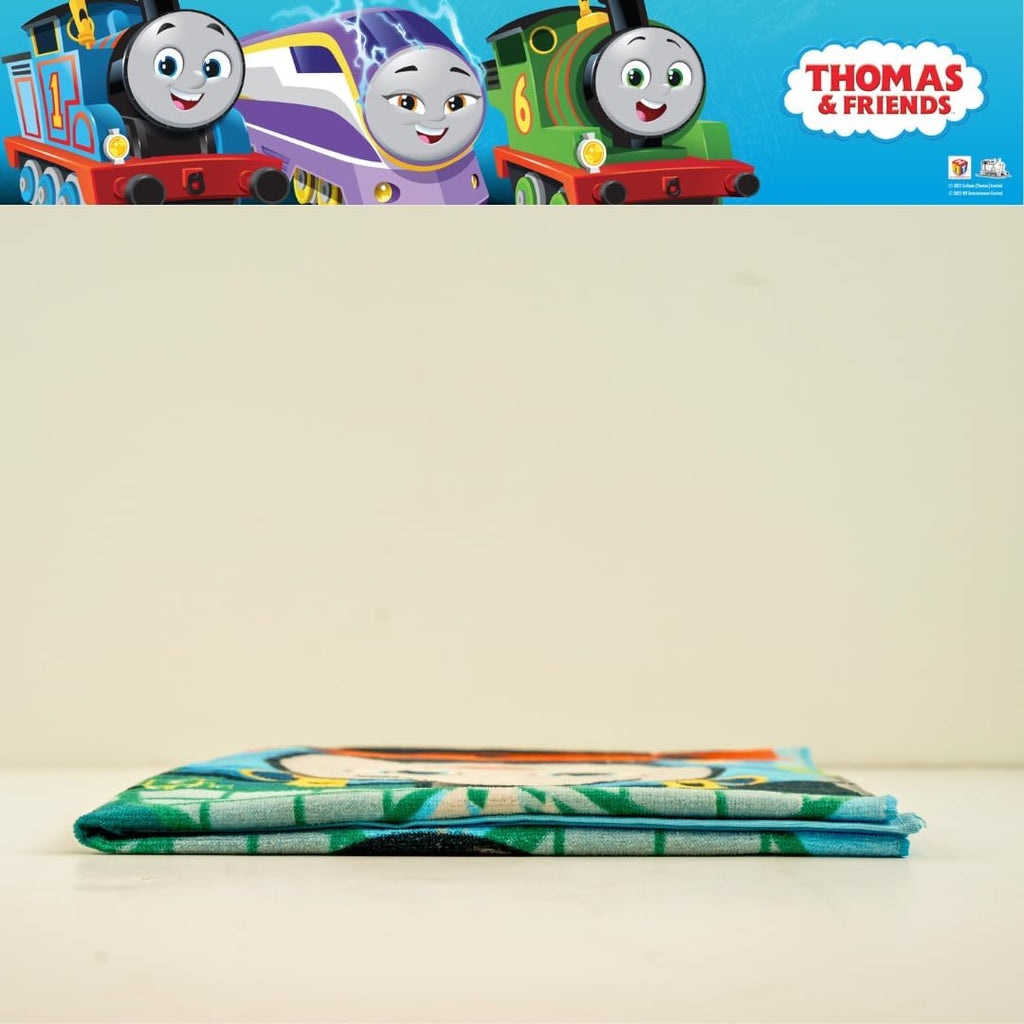 Thomas & Friends Super Soft Cotton Bath Towel - Ideal for Kids | 58 in x 28 in