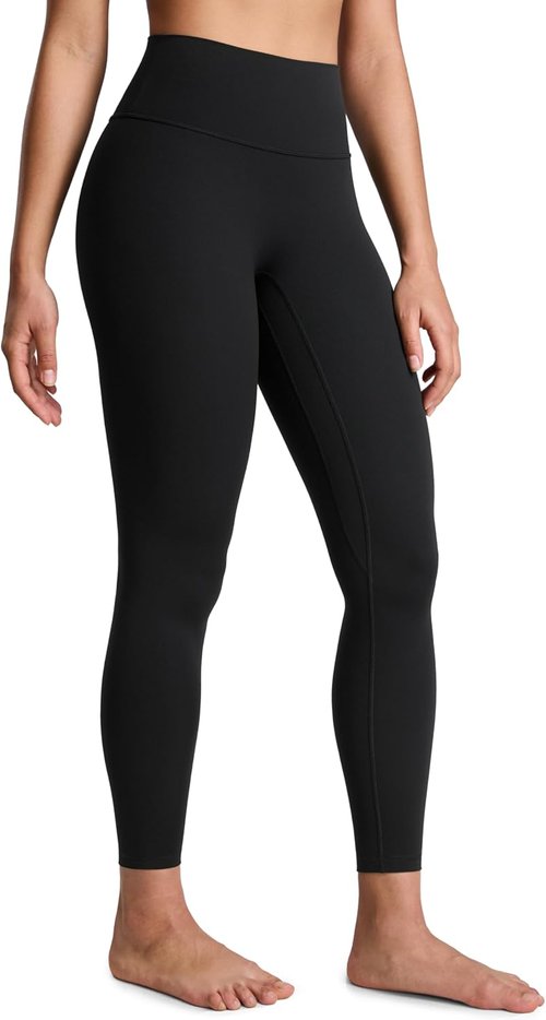 CRZ YOGA SculptAir Yoga Leggings - High Waisted, No Front Seam, Buttery Soft, 25" for Women